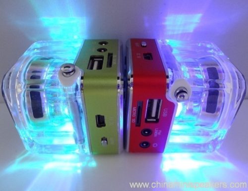 Portable Card Mini speakers with FM Radio 3 Portable Card Mini Speakers with FM Radio