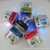 Portable Card Mini speakers with FM Radio 4 Portable Card Mini Speakers with FM Radio