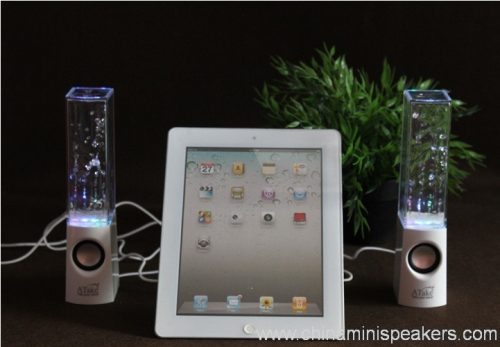 water spray speakers 2 water spray speakers