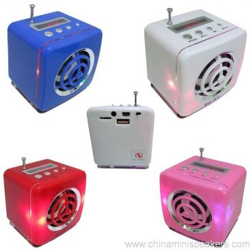 MiNi mea kamaʻilio me ka TF LINE MP3 kelepona kamepiula FM Hōʻike i nā kukui kala 2