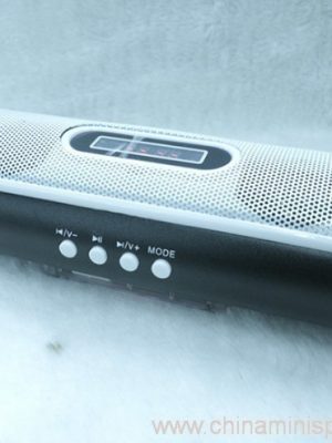 Portable hais lus nrog TF/USB MP3/FM/Screen - Image 3