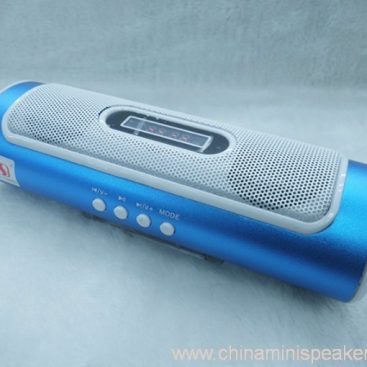 Speaker mudah alih dengan TF/USB MP3/FM/skrin 4