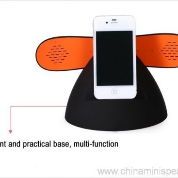 Handset telepon Bluetooth untuk Iphone 5 dengan stasiun pengisi baterai