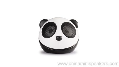 Cartoon panda shape speaker