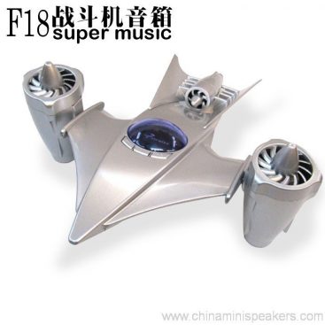 TF Card Aircraft shape mini speaker 4