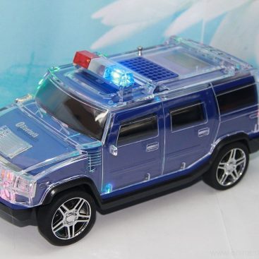 透明五顏六色嘅汽車形狀揚聲器 4