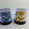 7 color flower tf card speaker