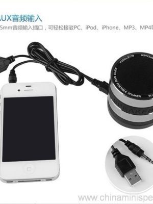 Formato da lente da cámara Mini Speaker Bluetooth - Imaxe 3