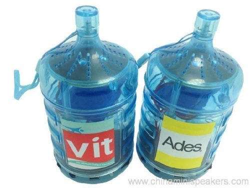 Colorful water bucket shape mini speaker