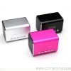 High performance portable Mini Cube speaker 2 High Performance Portable Mini Cube Speaker