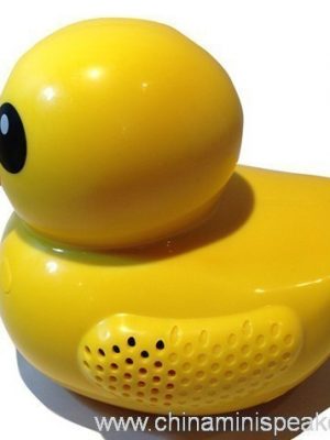 Lovely slatka žuta patka mini zvučnik s FM radio / usb - Slika 3