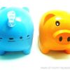 Pig shape speaker with USB and TF Slot