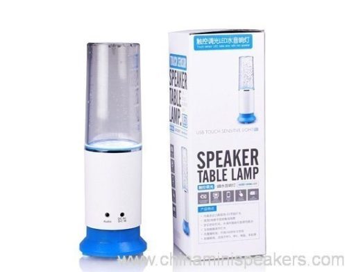 Touch Change Color Water fountain Spray Speakers