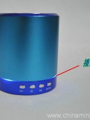 Hi-Fi Amplifier Round Mini Speaker with TF Card Slot FM Radio - Image 4