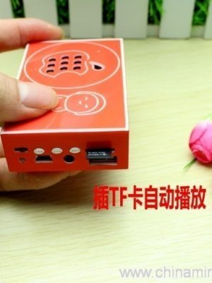 Mini cigarat speaker with USB/TF/FM stereo radio sounds box - Image 4
