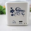 Portable Blue White Porcelain Mini Speaker
