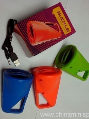 पोर्टेबल Carabiner स्पिकर वक्ता हुक स्पिकरको साथ - छवि 8