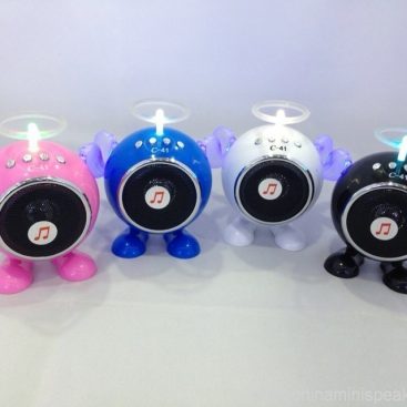 Portable Mini Stereo Speaker w/ Micro SD Card Slot 2