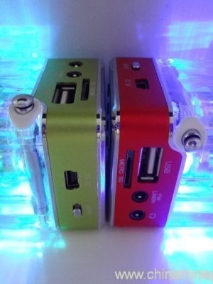 Radio FM altavoz con luces intermitentes Led - Image 3