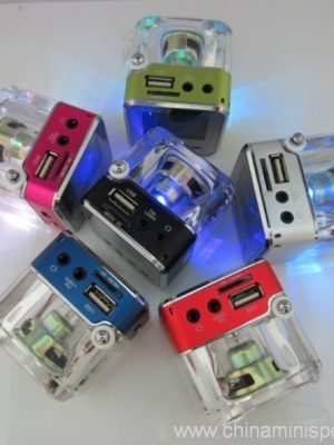 Radio FM altavoz con luces intermitentes Led - Image 6