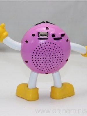 USB kartun mini speaker dengan dibina pada penguat - Image 6
