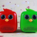Cartoon bird mini tf card slot speaker 2