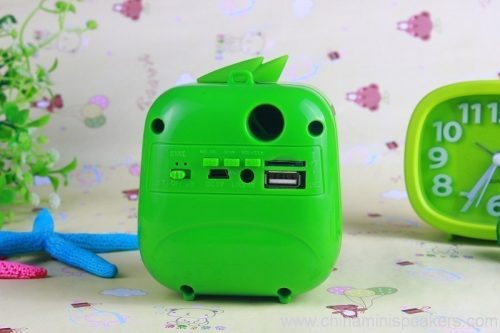 Cartoon Bird Mini TF Card Slot Speaker