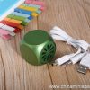 Mini FM Vibration Resonance MP3 PC Micro SD Slot Speaker