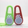 Mountaineering Buckle Mini USB Speaker with FM Radio