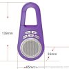 Mountaineering Buckle Mini USB Speaker with FM Radio