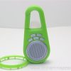 Mountaineering Buckle Mini USB Speaker with FM Radio