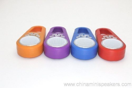 Mountaineering Buckle Mini USB Speaker with FM Radio