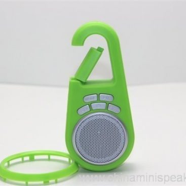 Moutaineering buckle mini usb speaker with FM radio 6