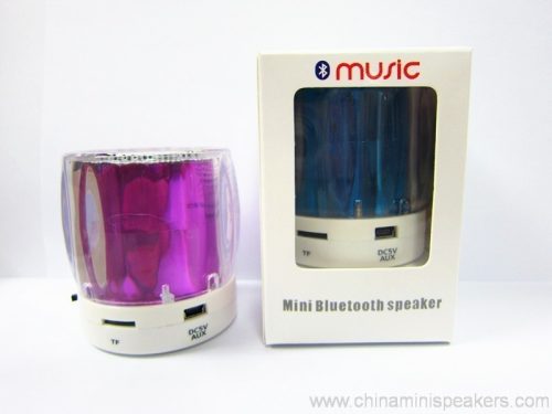 Round Crystal music mini bluetooth speaker with TF card / USB port 4 Round Crystal music mini bluetooth speaker with TF card / USB port