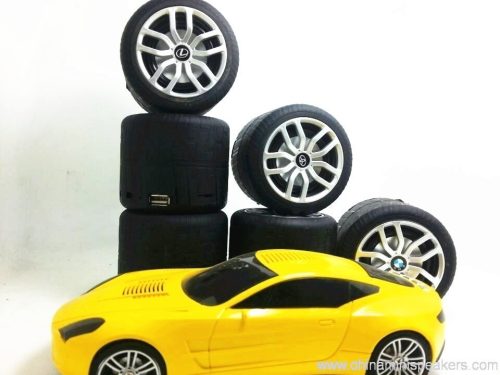 Colorful tyre bluetooth speaker with TF 4 Colorful Tyre Bluetooth Speaker with TF