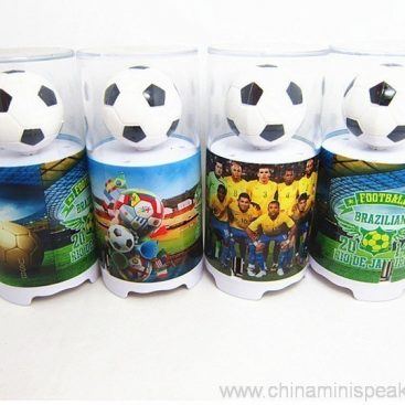 Football candle shape speaker with tf card usb support