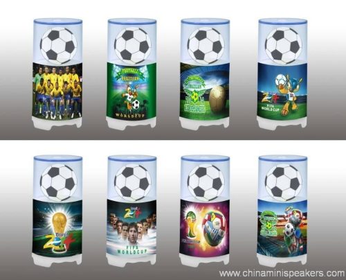 Football candle shape speaker with tf card usb support 6 Football Candle Shape Speaker with TF Card USB Support
