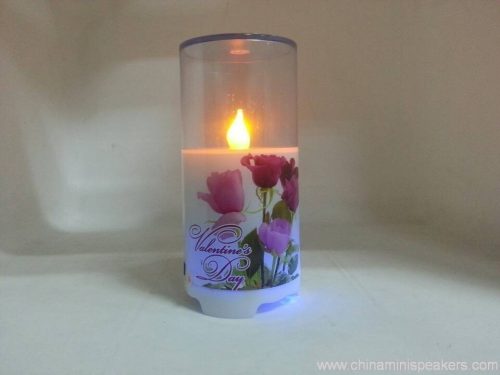 LED Candle Light TF Card Speaker 3 LED Candle Light TF Card Speaker