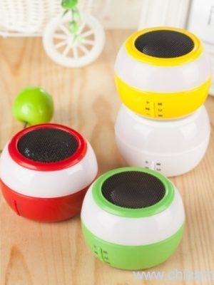 TF 卡支持, USB 闪存支持,FM radio Mini Speakers - Image 5