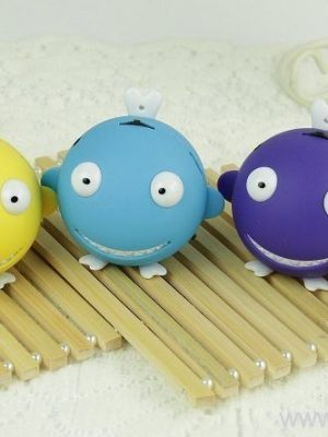 Furaha shark umbo cartoon portable msemaji na Micro USB bandari ya FM Radio - Image 5