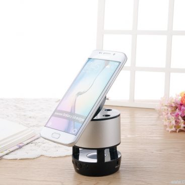 Cell Phone Holder Speakers Mobile Phone Stand Wireless Bluetooth Speaker 4