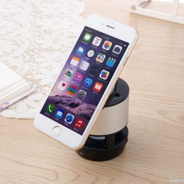 Cell Phone Holder Speakers Mobile Phone Stand Wireless Bluetooth Speaker 6