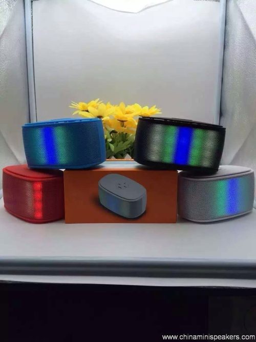 Colorfull mini brick bluetooth speaker with magic LED lights
