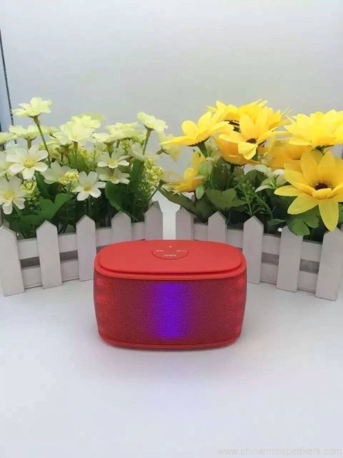 Colorfull mini brick bluetooth speaker with magic LED lights