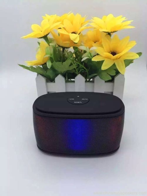 Colorfull mini brick bluetooth speaker with magic LED lights