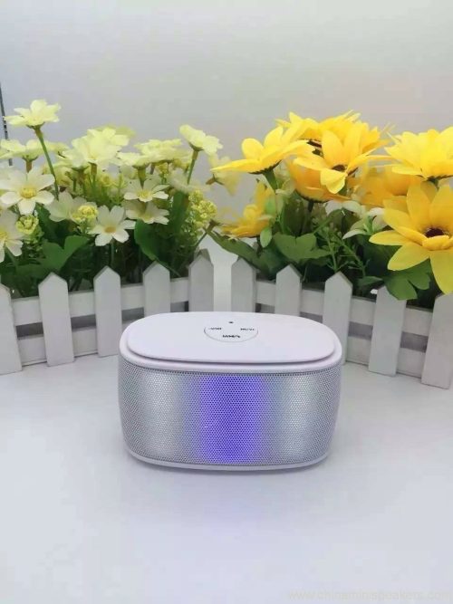 Colorfull mini brick bluetooth speaker with magic LED lights