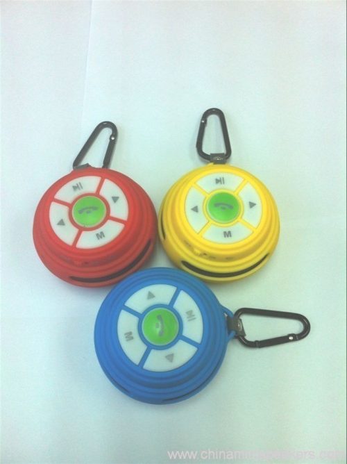 Hands-free Mini Stereo Bass Portable Bluetooth Speaker with TF Card Slot Mic