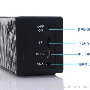 Stereo Klank draadlose Bluetooth Spreker met TF kaart slot Touch Botton 9