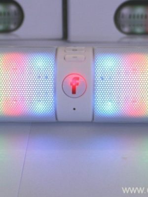 Sebui se se nang mohala sa Bluetooth se nang le Leseli la LED se bonts'ang radio ea DJ le FM - Setšoantšo 3