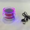 Crystal Rose Bluetooth Subwoofer Speaker with hand-free call, tf card reader, FM radio 2 Crystal Rose Bluetooth Subwoofer Speaker with FM Radio & TF Card